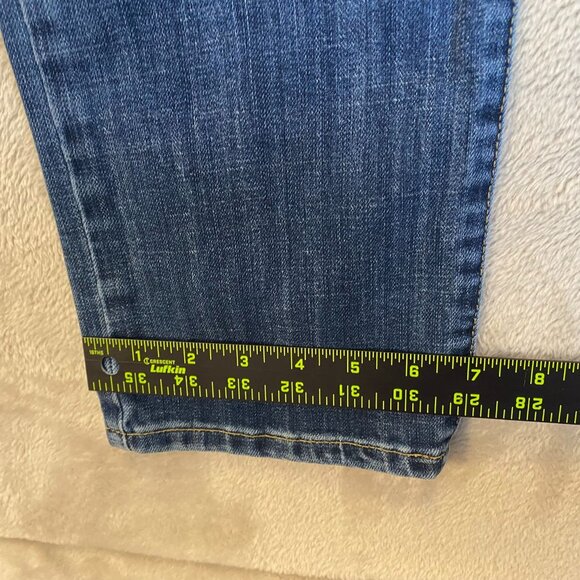 Lee Women's Jeans 10 Medium Bootcut Mid-Rise Stretch Denim Casual Classic - Picture 5 of 13